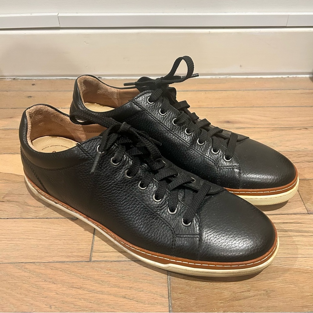 Samuel Hubbard Black Leather Men's Sneakers size 11